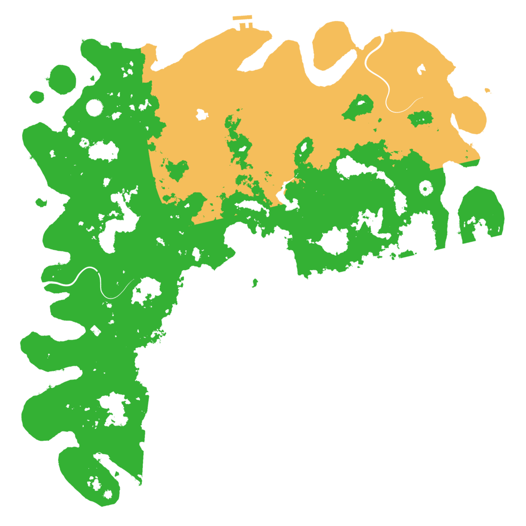 Biome Rust Map: Procedural Map, Size: 5500, Seed: 15000