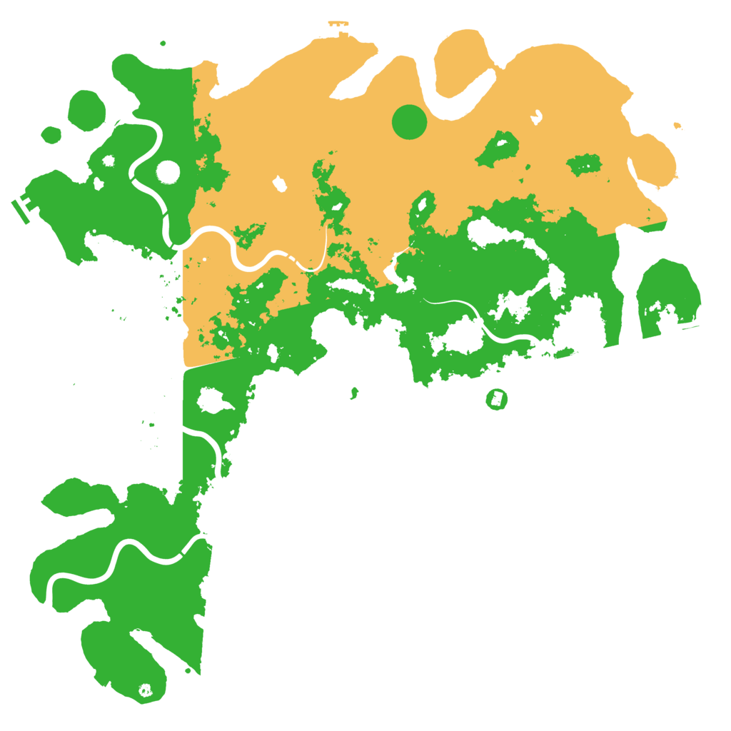 Biome Rust Map: Procedural Map, Size: 5500, Seed: 15000