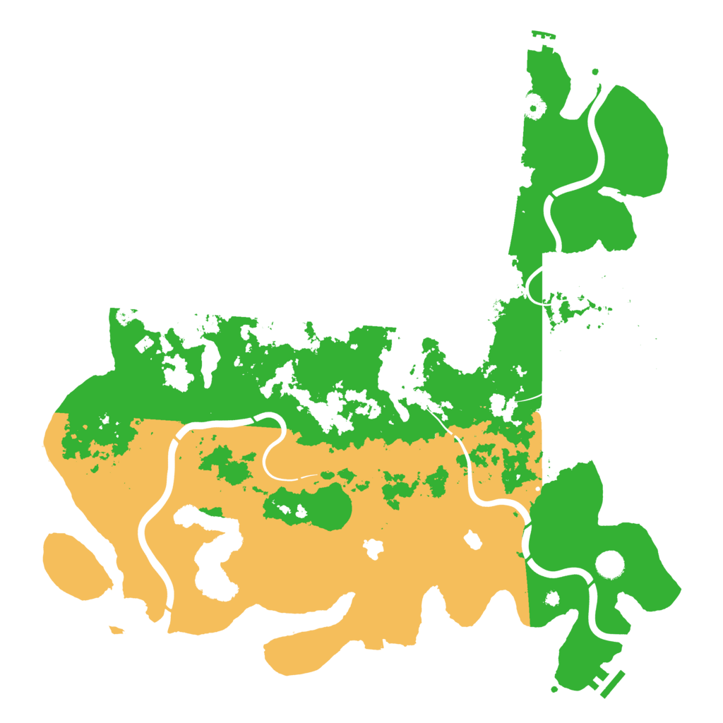 Biome Rust Map: Procedural Map, Size: 4500, Seed: 1155710397