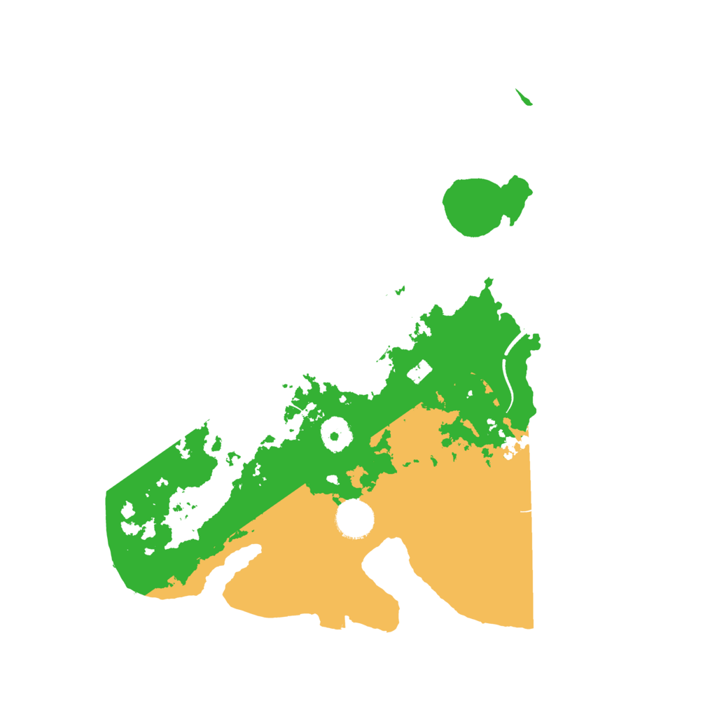 Biome Rust Map: Procedural Map, Size: 3300, Seed: 48710242