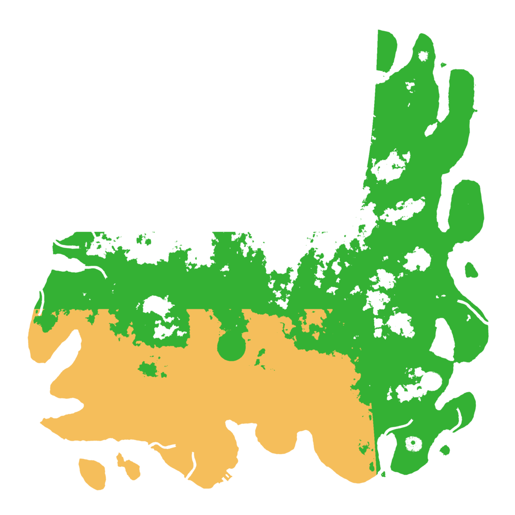 Biome Rust Map: Procedural Map, Size: 4800, Seed: 1640131884