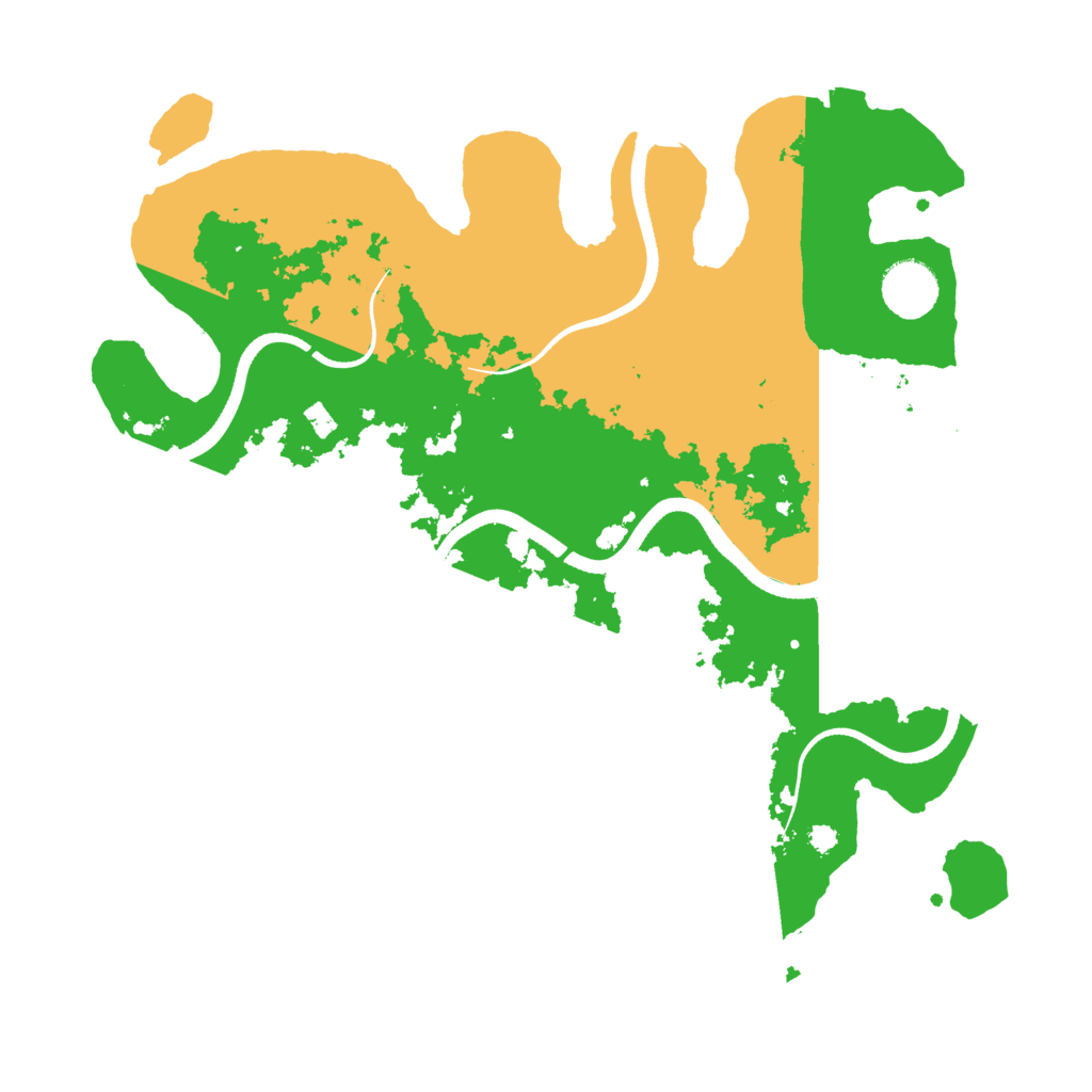 Biome Rust Map: Procedural Map, Size: 3500, Seed: 713173062