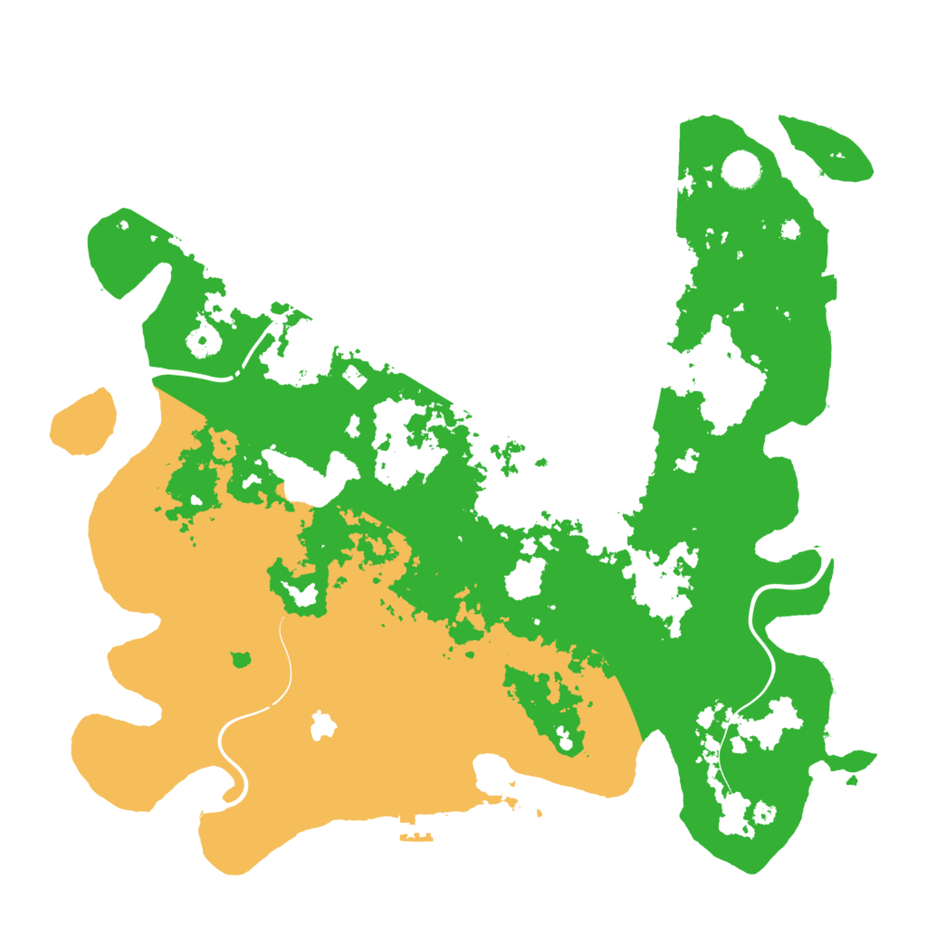 Biome Rust Map: Procedural Map, Size: 4250, Seed: 580491681