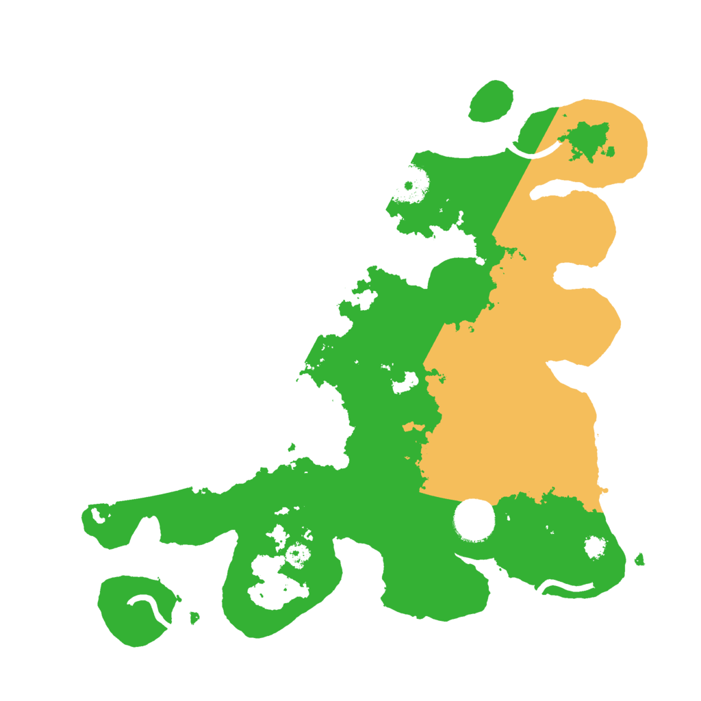 Biome Rust Map: Procedural Map, Size: 3000, Seed: 1500866020