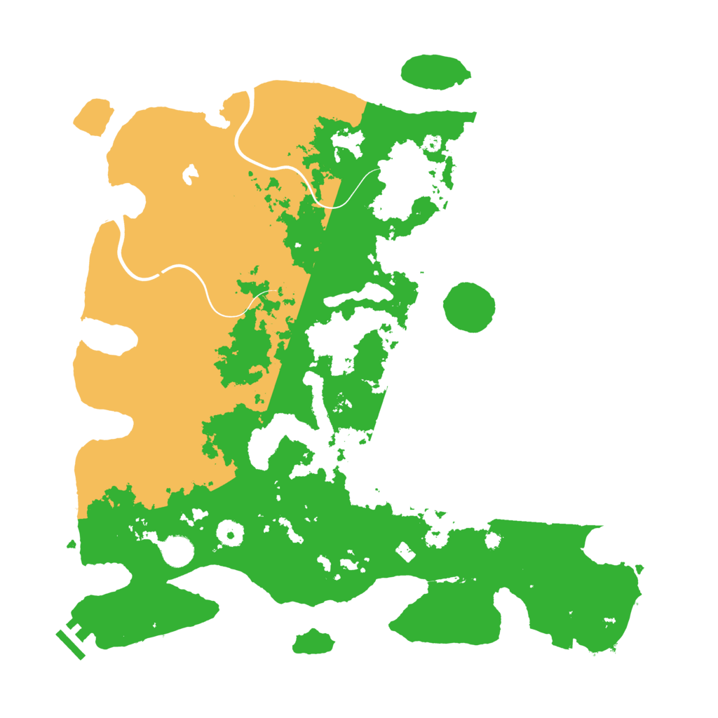 Biome Rust Map: Procedural Map, Size: 4000, Seed: 58137709