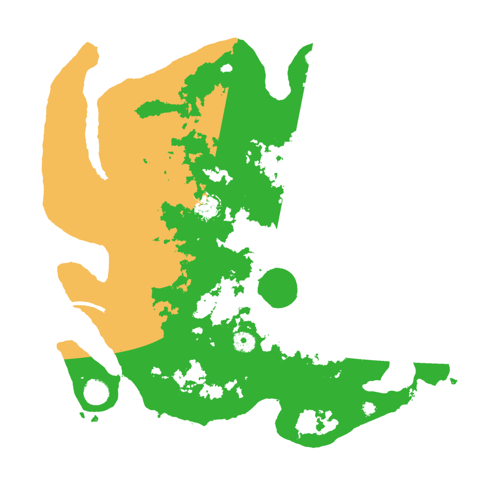 Biome Rust Map: Procedural Map, Size: 3500, Seed: 858630419