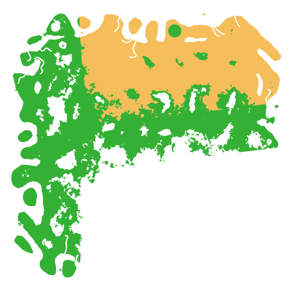 Biome Rust Map: Procedural Map, Size: 6000, Seed: 416684