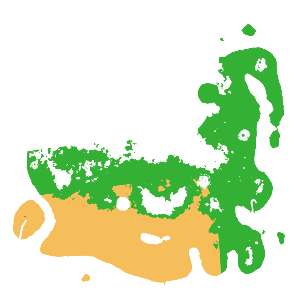 Biome Rust Map: Procedural Map, Size: 4000, Seed: 100427