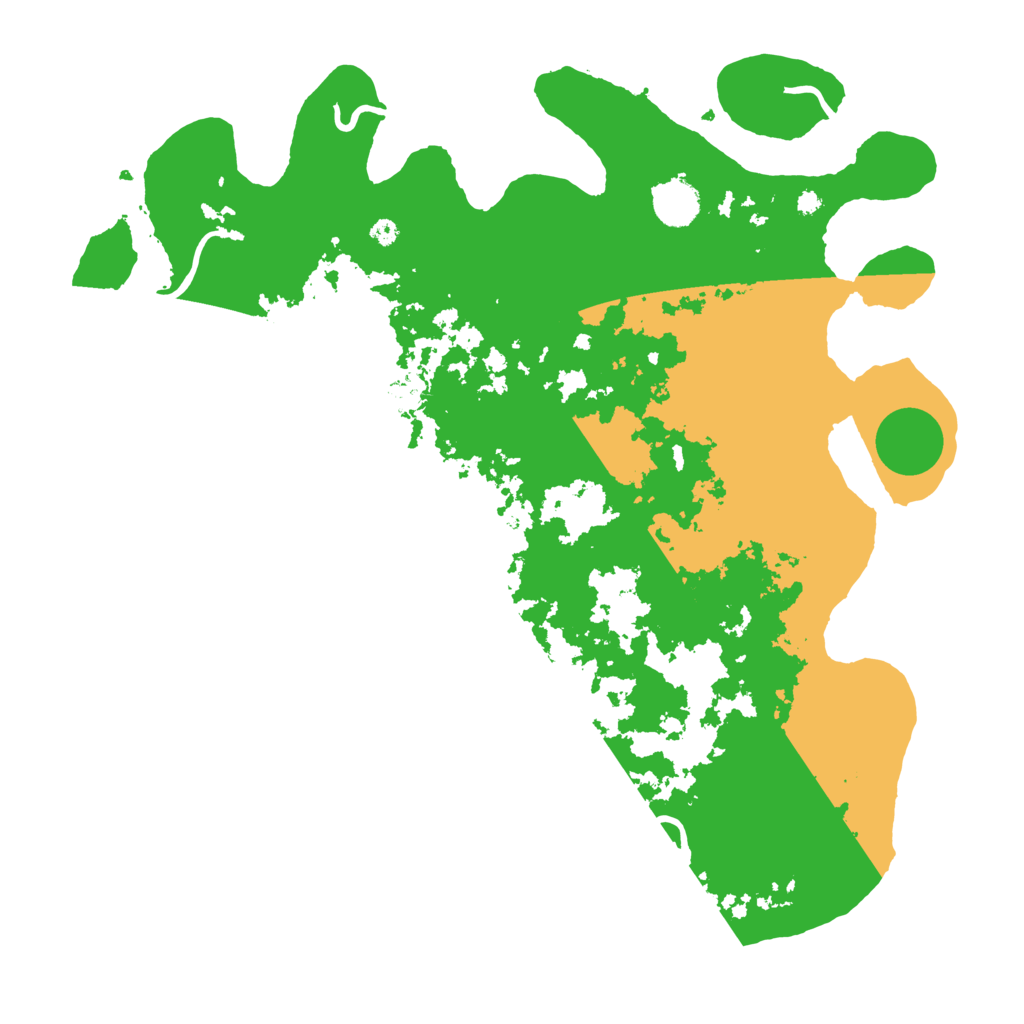 Biome Rust Map: Procedural Map, Size: 4000, Seed: 696557