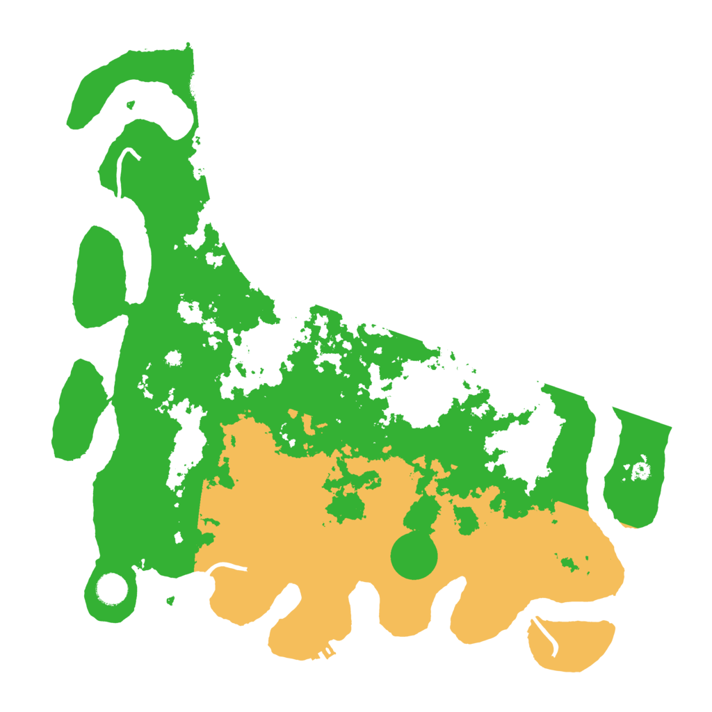 Biome Rust Map: Procedural Map, Size: 4000, Seed: 882921