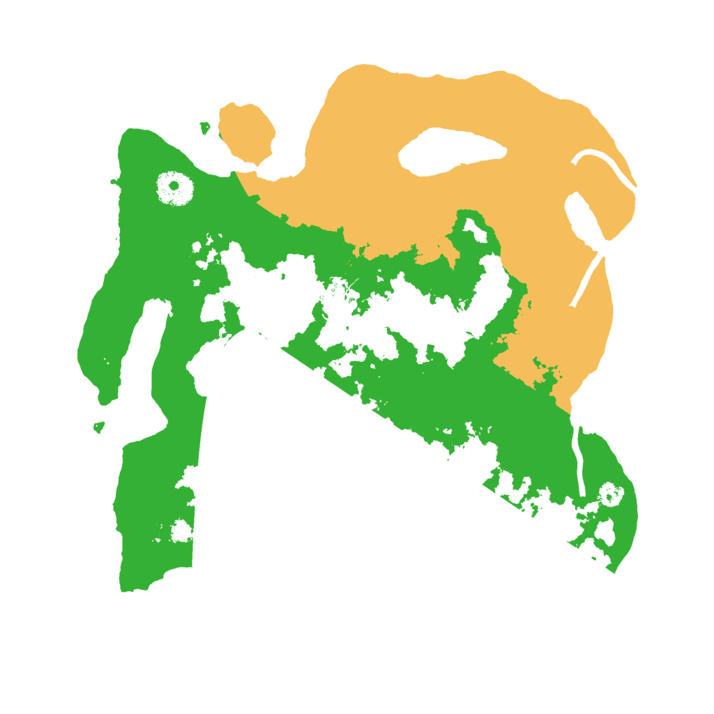 Biome Rust Map: Procedural Map, Size: 3000, Seed: 1518701778