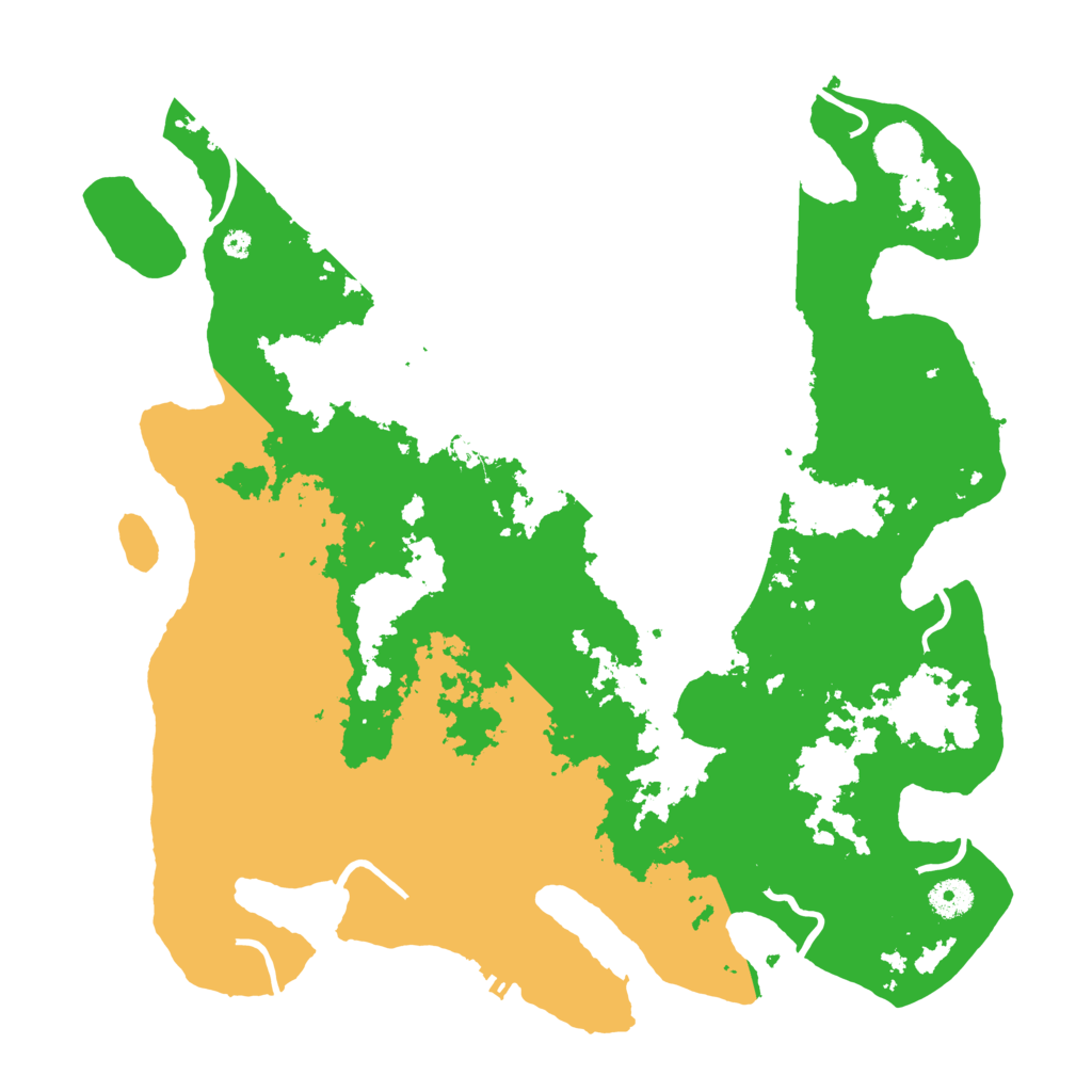 Biome Rust Map: Procedural Map, Size: 4000, Seed: 820222022
