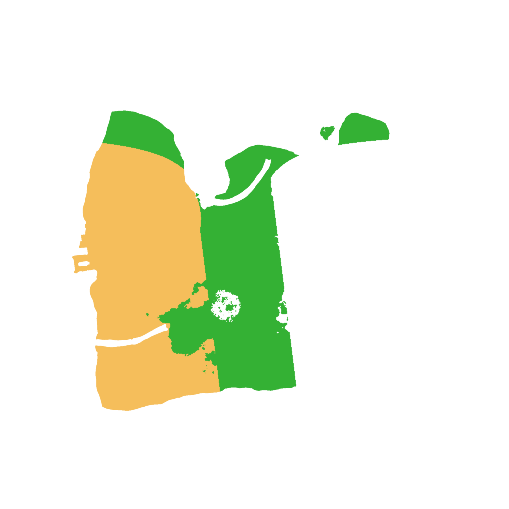 Biome Rust Map: Procedural Map, Size: 1800, Seed: 29292