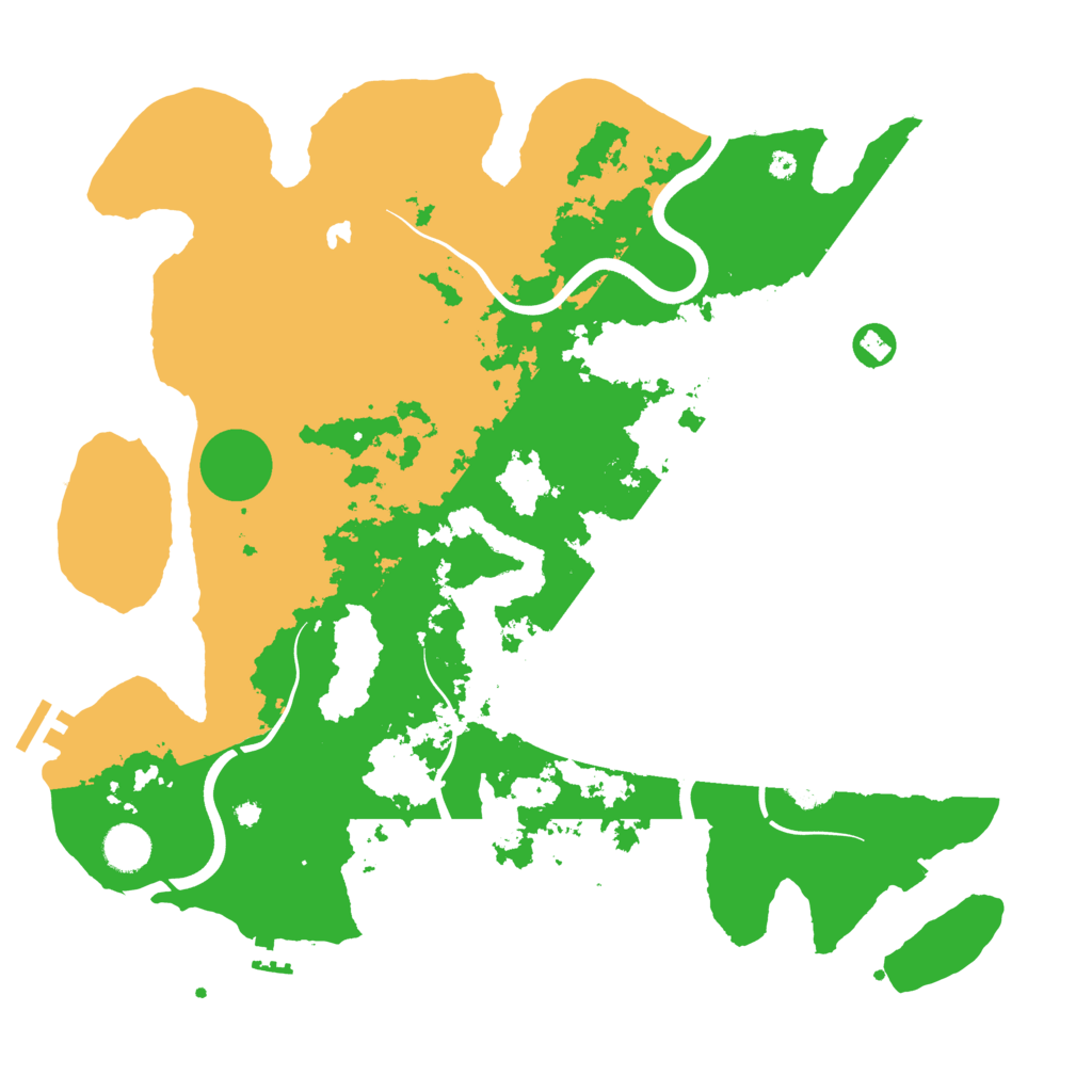 Biome Rust Map: Procedural Map, Size: 4000, Seed: 932045570
