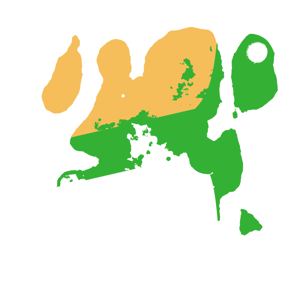 Biome Rust Map: Barren, Size: 2600, Seed: 874512