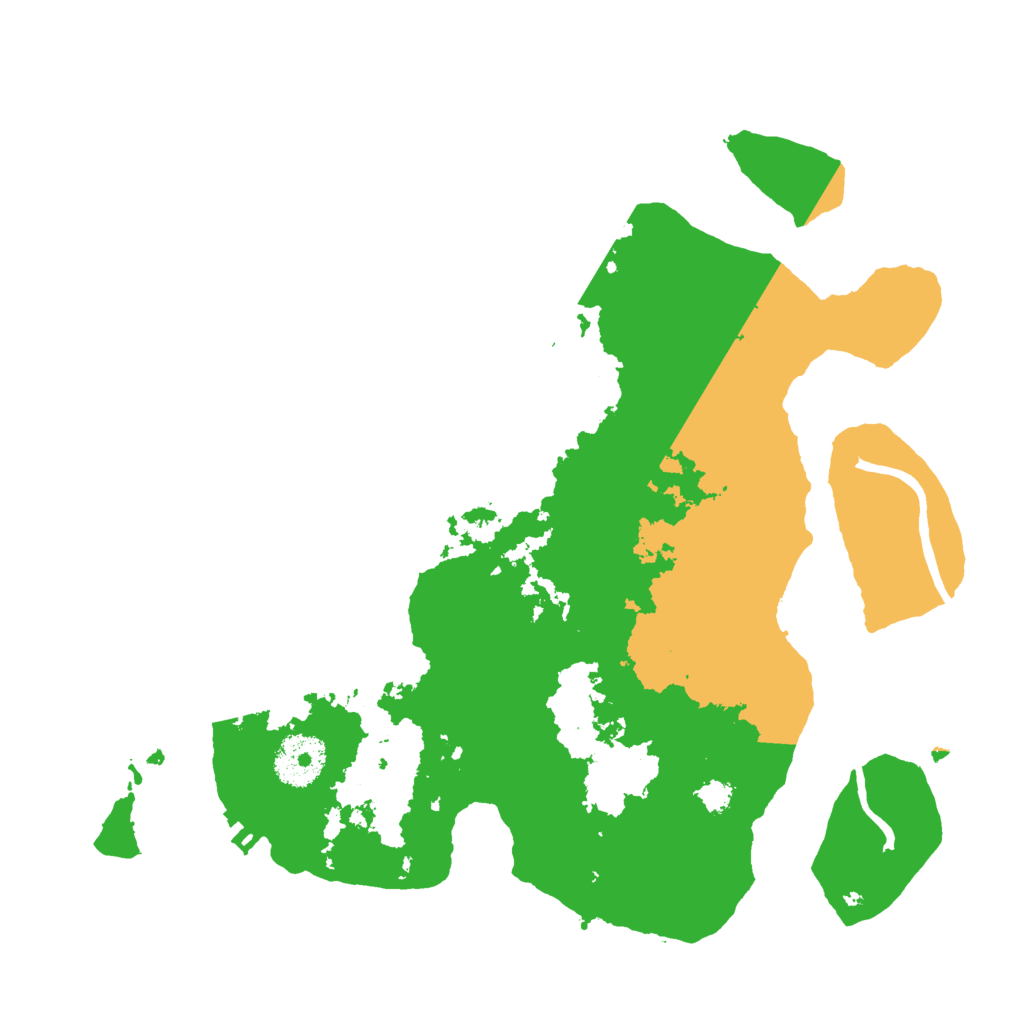 Biome Rust Map: Procedural Map, Size: 3000, Seed: 19941994