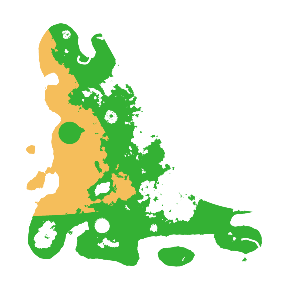 Biome Rust Map: Procedural Map, Size: 3500, Seed: 1551722207