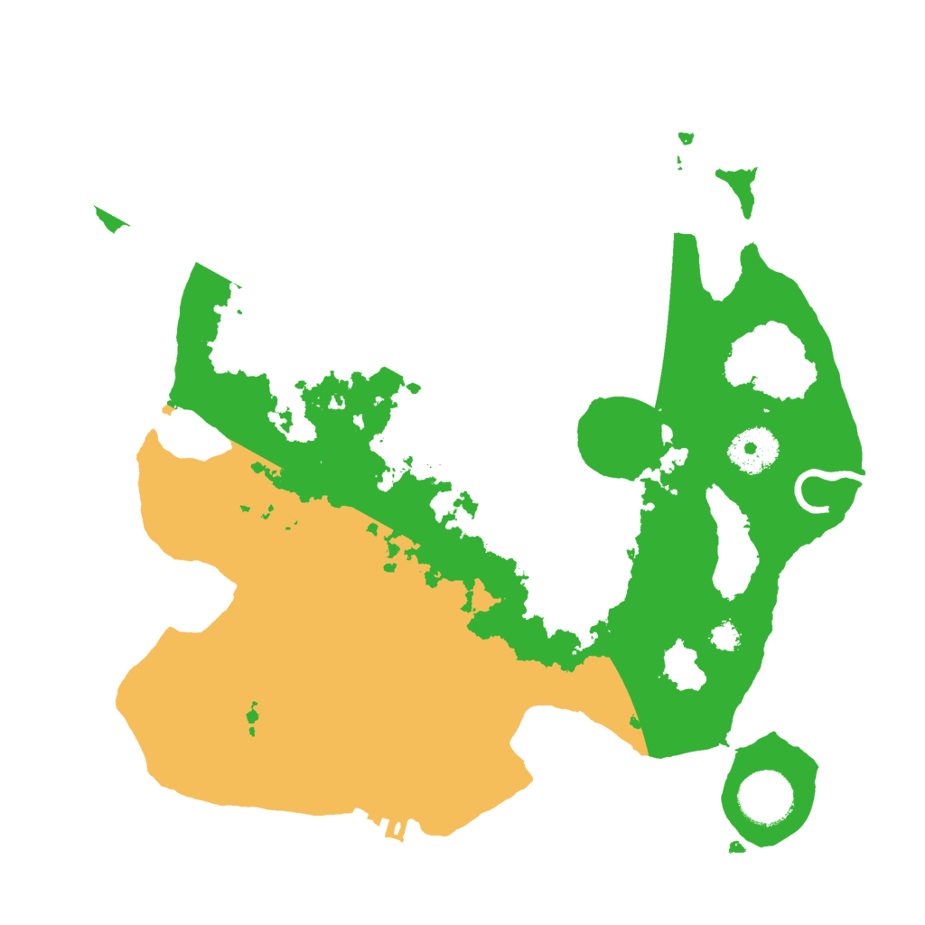 Biome Rust Map: Procedural Map, Size: 3000, Seed: 18703