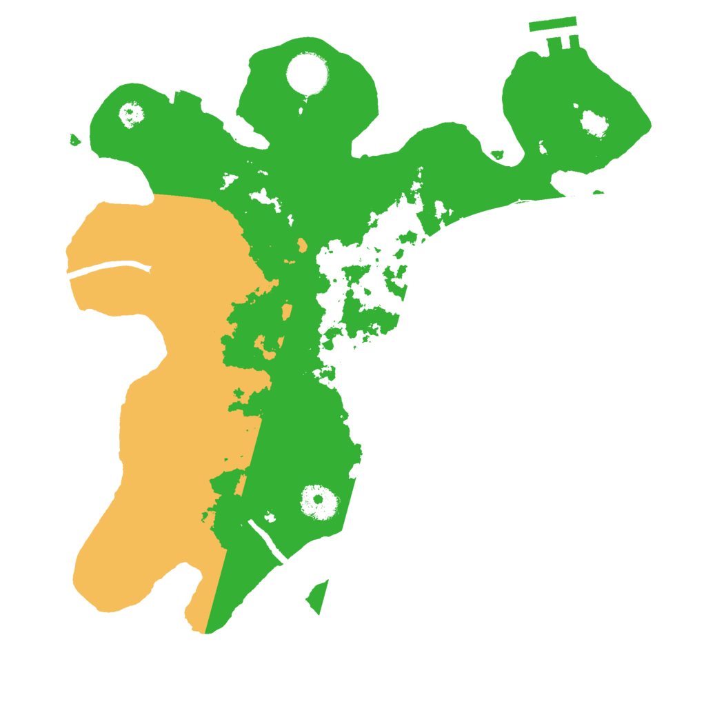 Biome Rust Map: Procedural Map, Size: 3000, Seed: 2106378