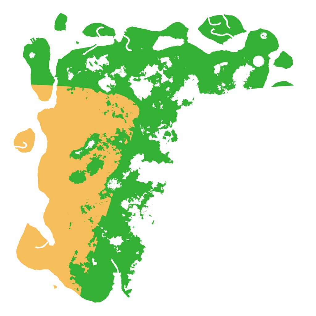 Biome Rust Map: Procedural Map, Size: 5000, Seed: 433892599