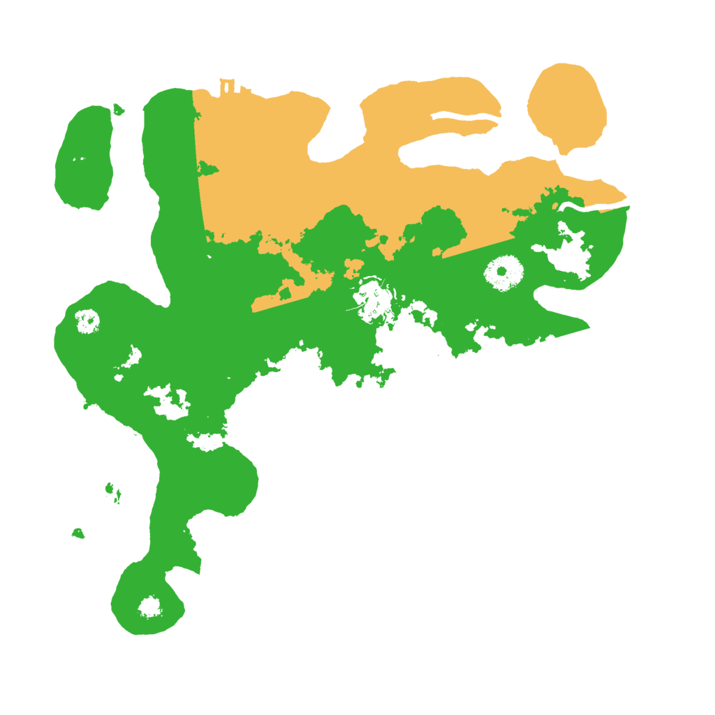 Biome Rust Map: Procedural Map, Size: 3000, Seed: 27567