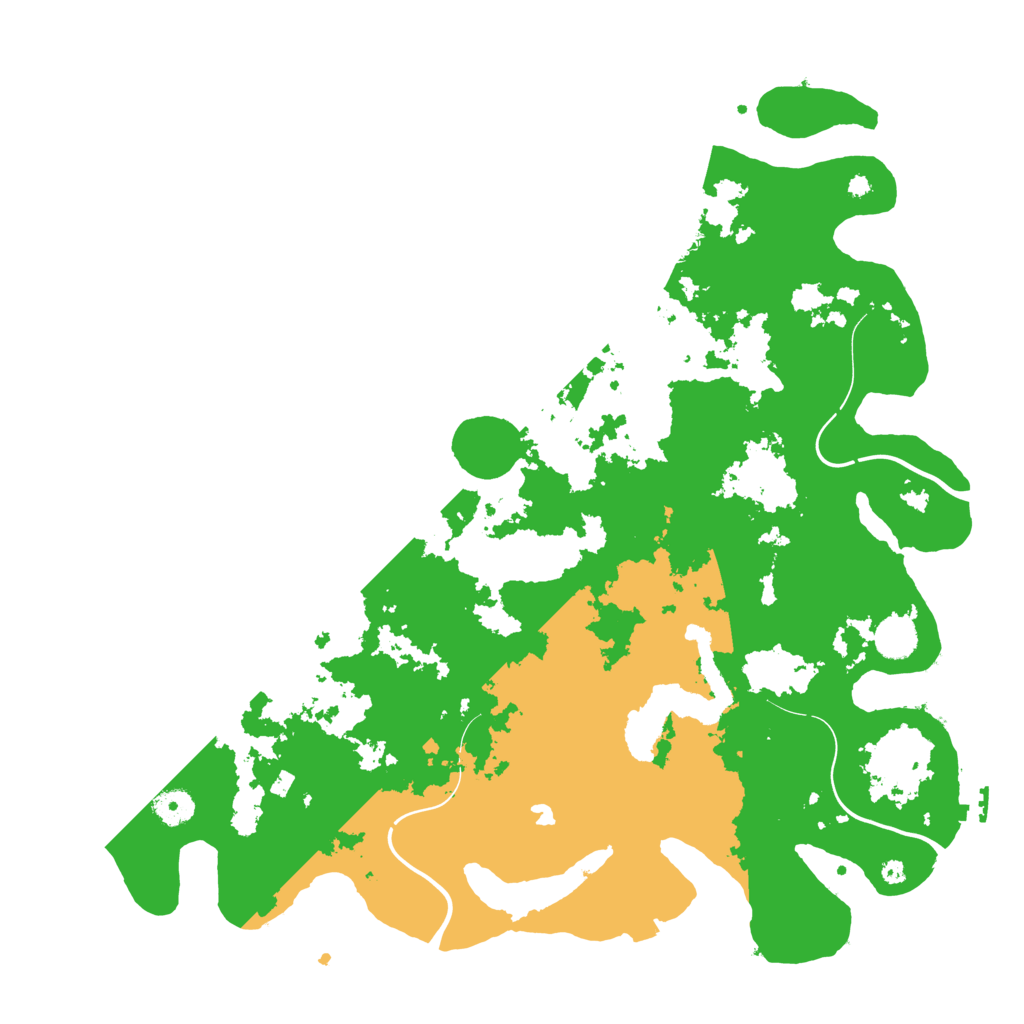 Biome Rust Map: Procedural Map, Size: 4300, Seed: 6885