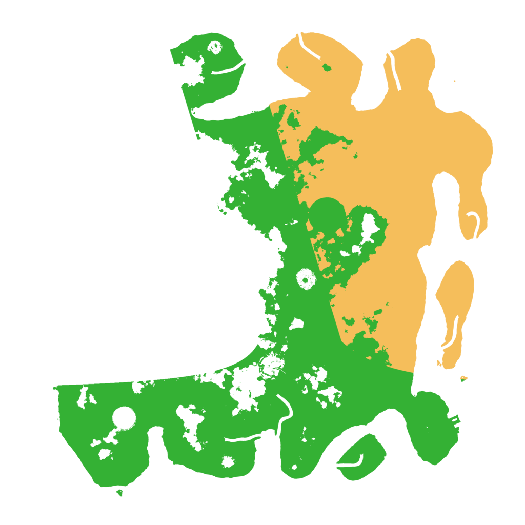 Biome Rust Map: Procedural Map, Size: 4000, Seed: 2029034406