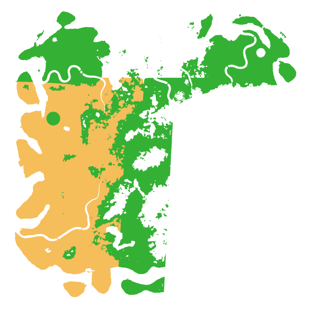 Biome Rust Map: Procedural Map, Size: 6000, Seed: 1331295878