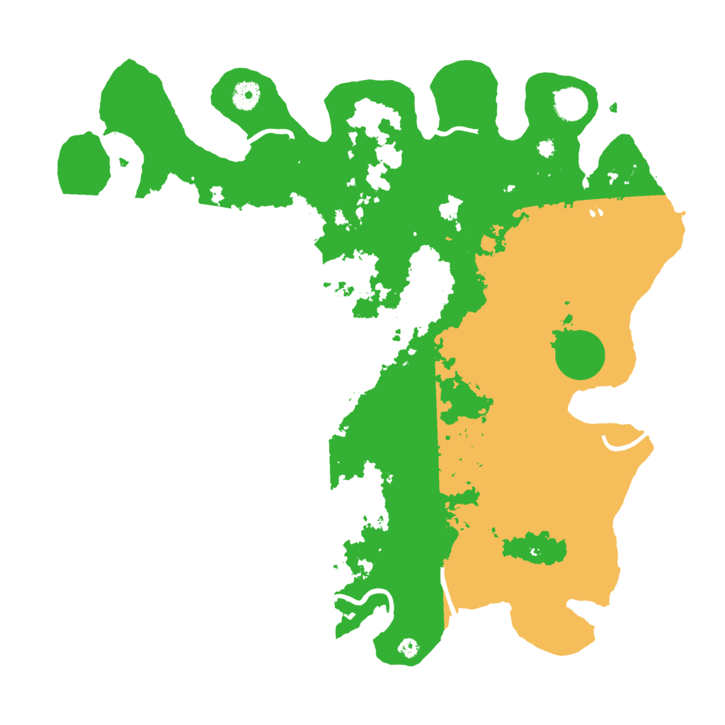Biome Rust Map: Procedural Map, Size: 3850, Seed: 570436708