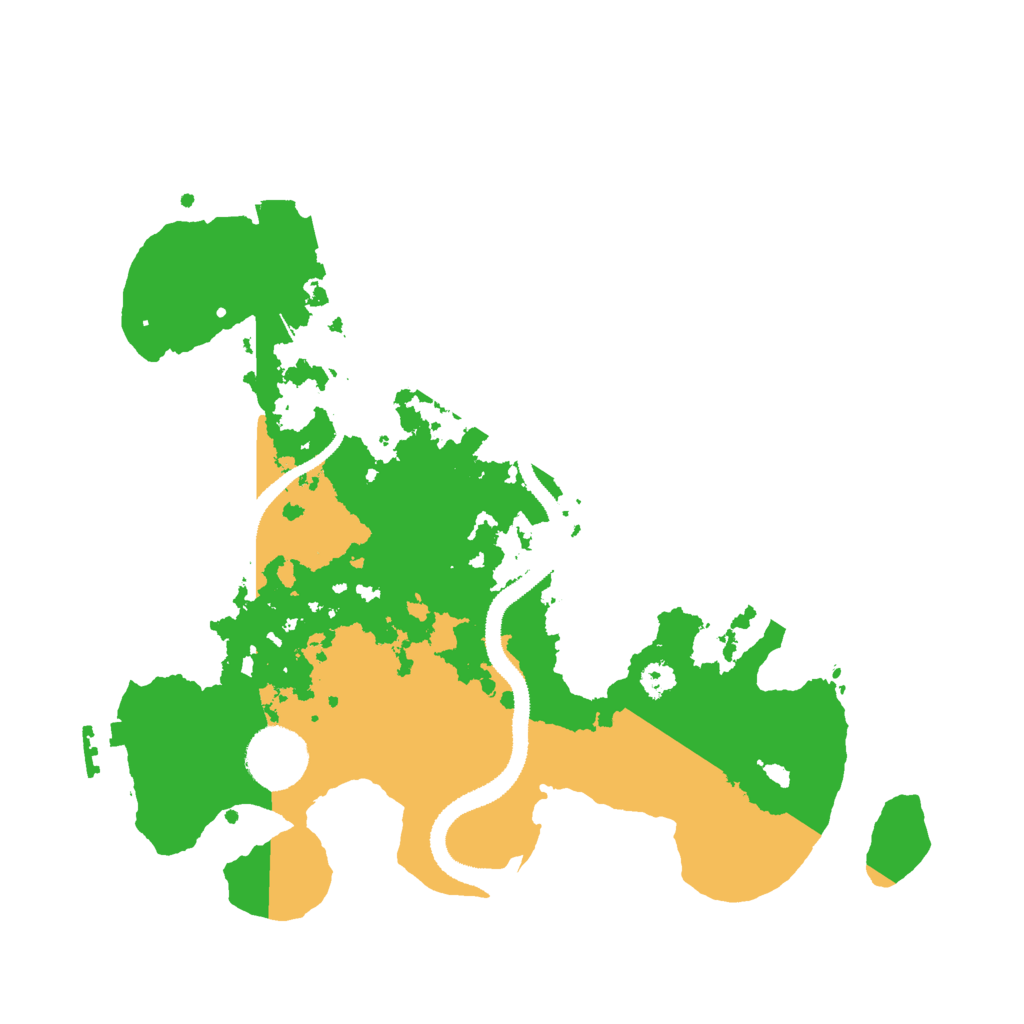 Biome Rust Map: Procedural Map, Size: 3000, Seed: 1287913416
