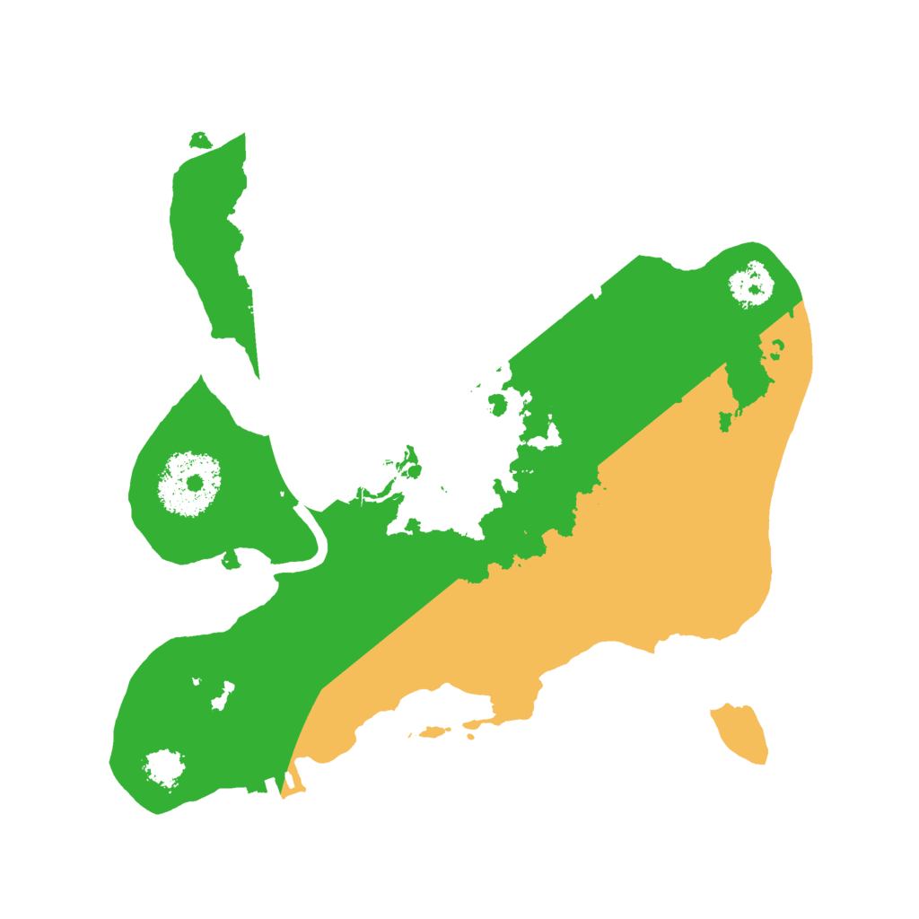 Biome Rust Map: Procedural Map, Size: 2200, Seed: 1447235857