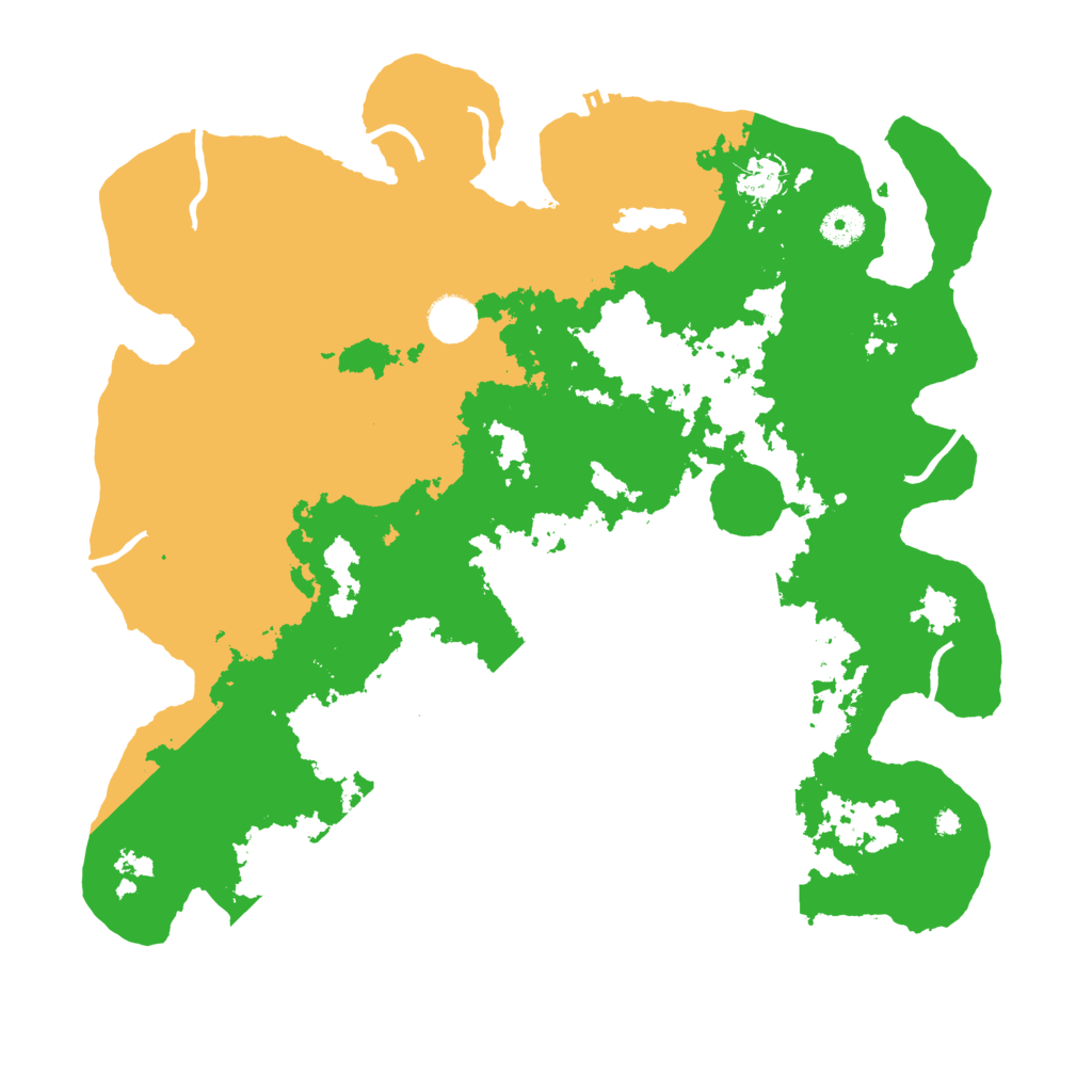 Biome Rust Map: Procedural Map, Size: 4000, Seed: 1241377936