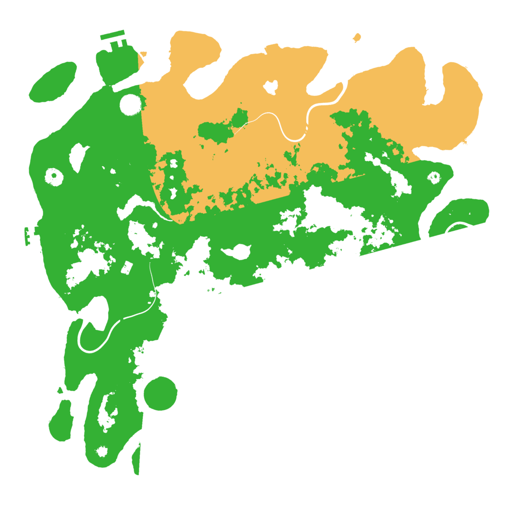 Biome Rust Map: Procedural Map, Size: 4250, Seed: 656639624
