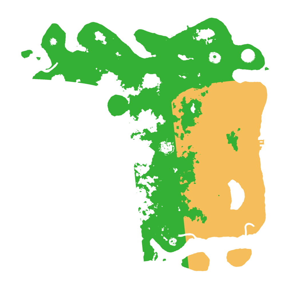 Biome Rust Map: Procedural Map, Size: 3800, Seed: 17777