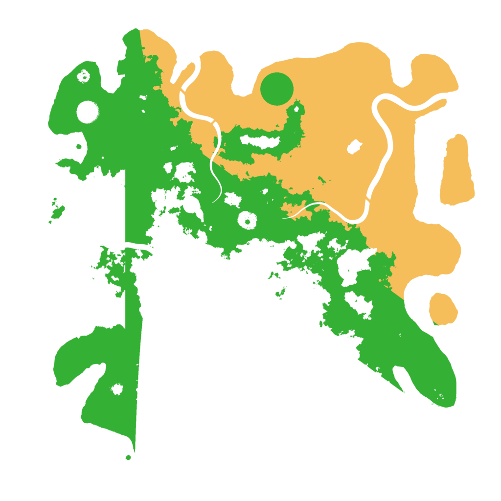 Biome Rust Map: Procedural Map, Size: 4000, Seed: 674167