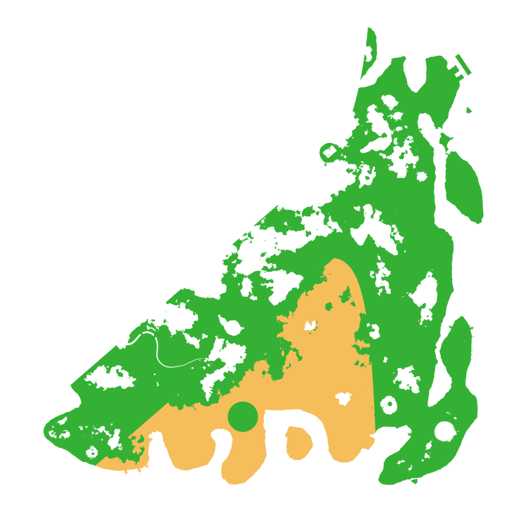 Biome Rust Map: Procedural Map, Size: 4500, Seed: 1913068740