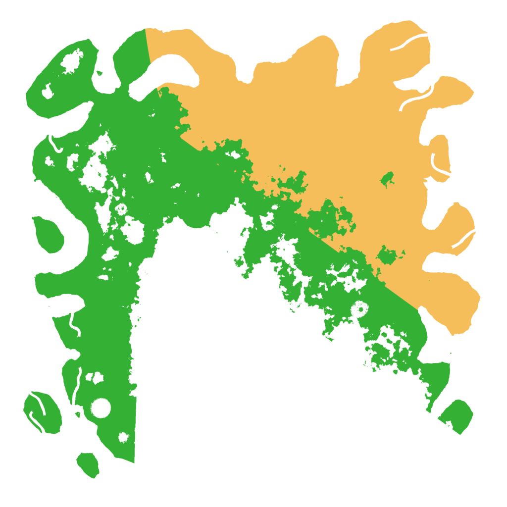 Biome Rust Map: Procedural Map, Size: 4500, Seed: 1289888469