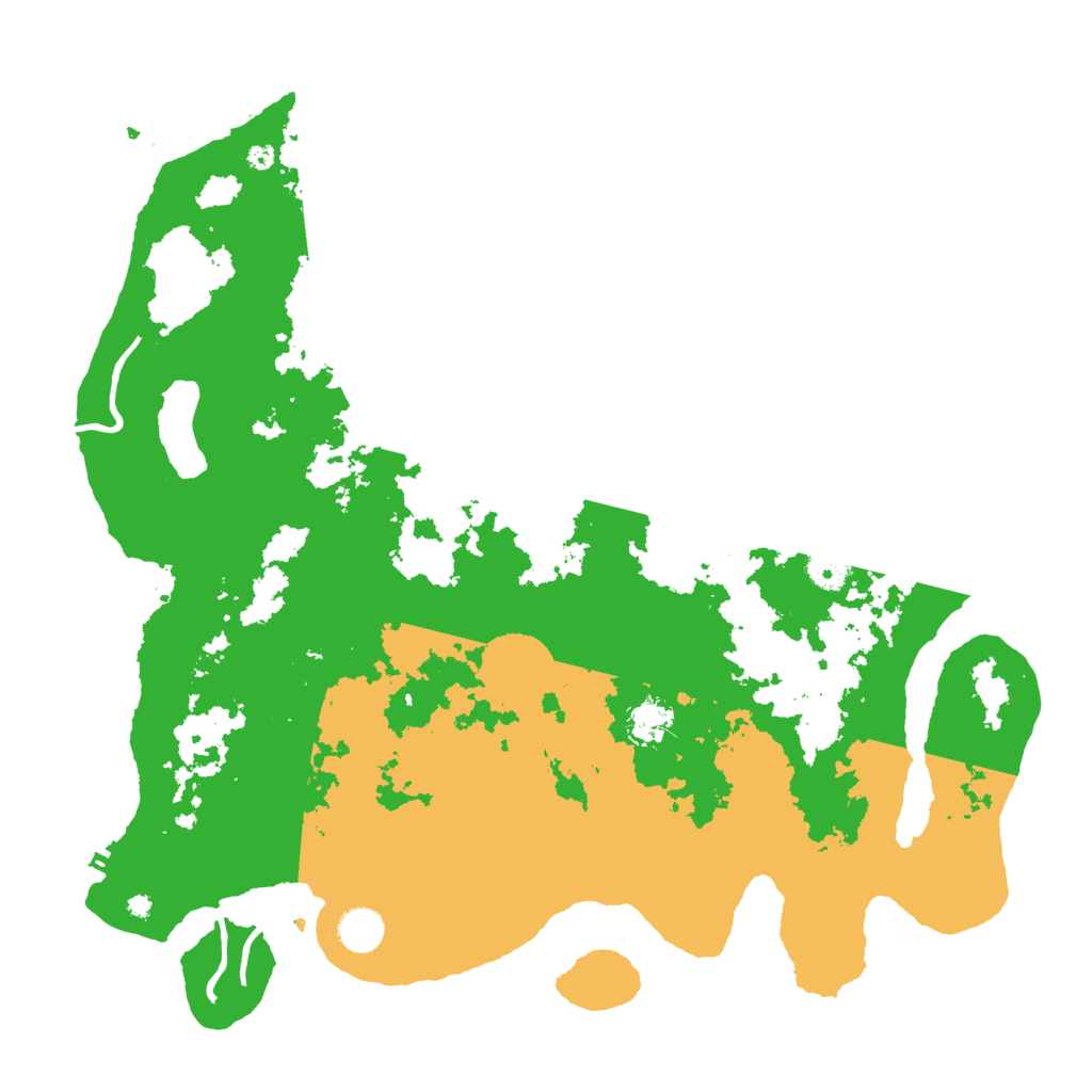 Biome Rust Map: Procedural Map, Size: 4250, Seed: 897072758