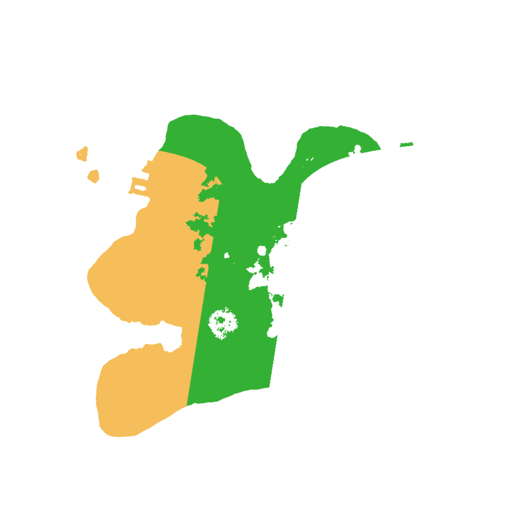 Biome Rust Map: Procedural Map, Size: 1900, Seed: 1061175618