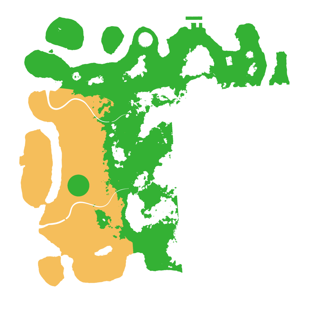Biome Rust Map: Procedural Map, Size: 3850, Seed: 1049040954