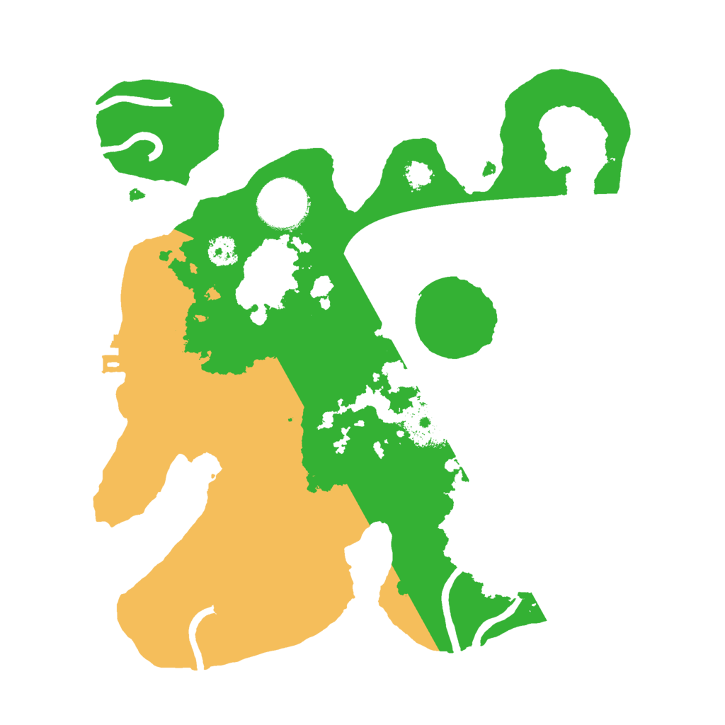 Biome Rust Map: Procedural Map, Size: 2500, Seed: 100000