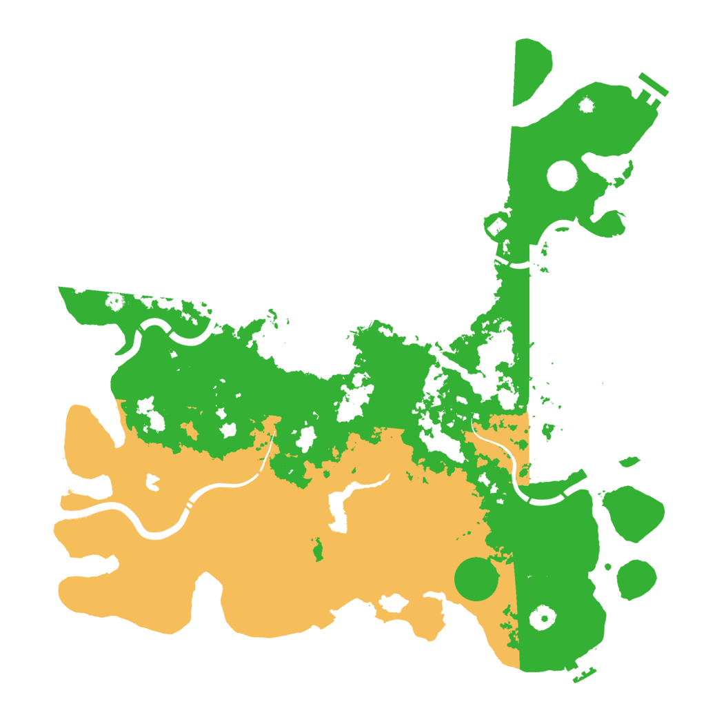 Biome Rust Map: Procedural Map, Size: 4250, Seed: 165837535