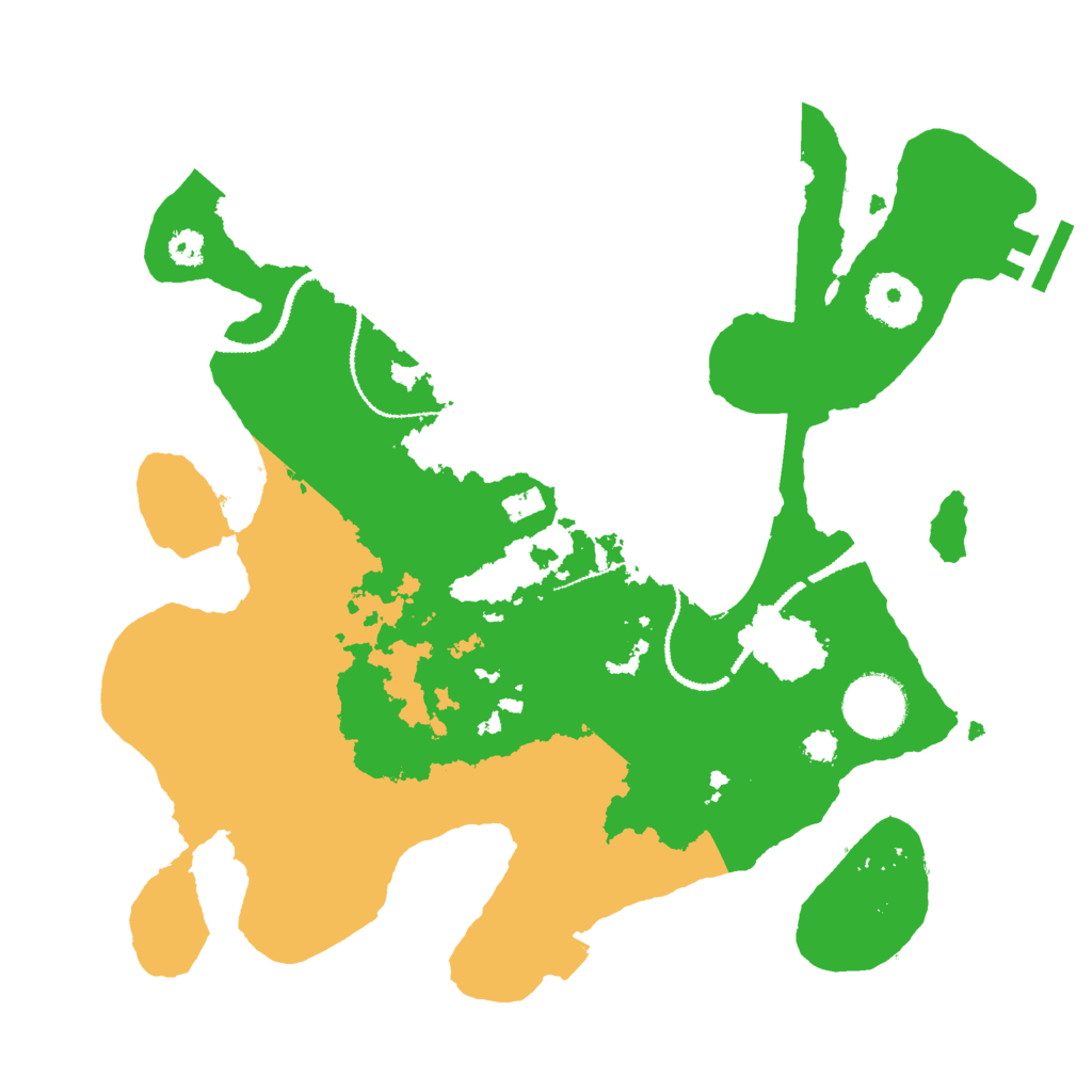 Biome Rust Map: Procedural Map, Size: 3000, Seed: 94253