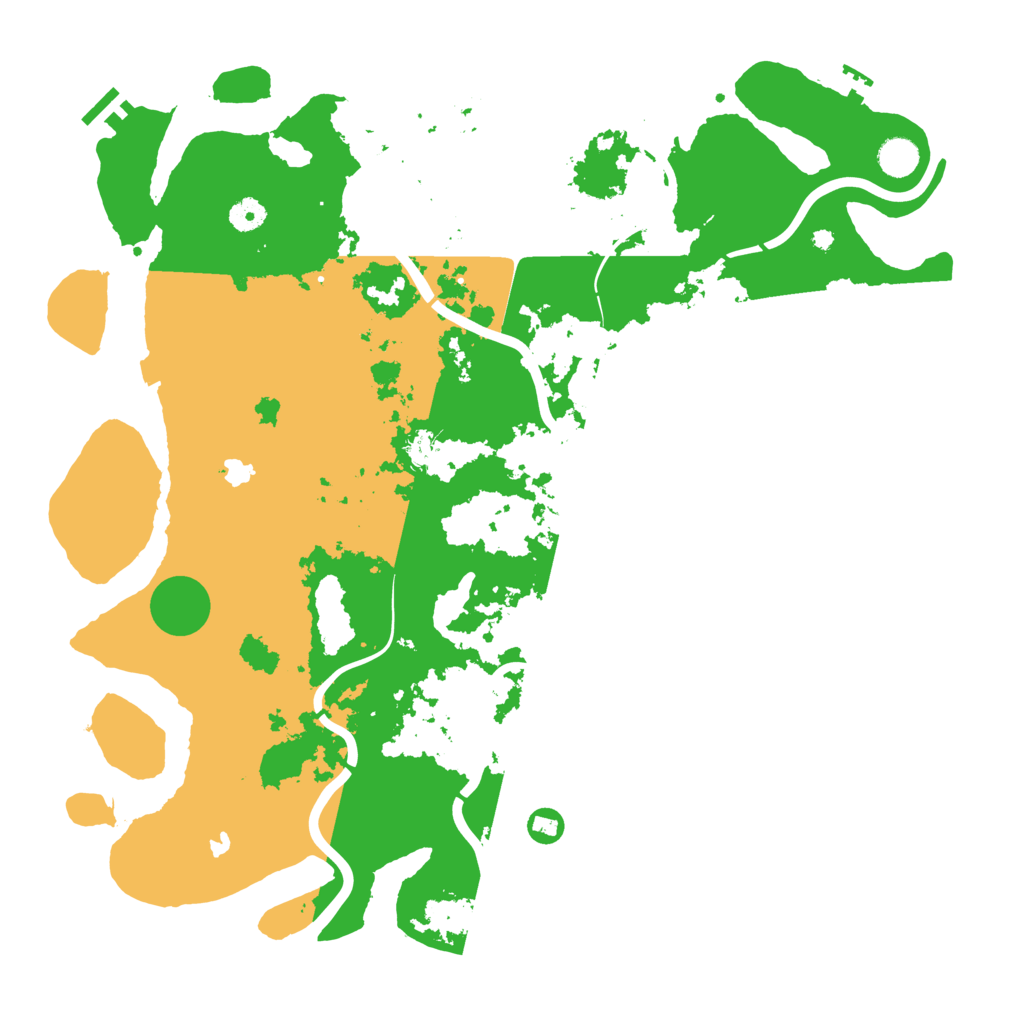 Biome Rust Map: Procedural Map, Size: 4500, Seed: 1747372903