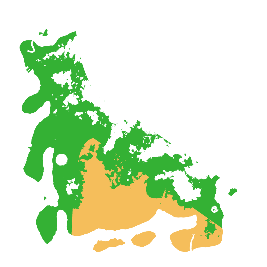 Biome Rust Map: Procedural Map, Size: 4000, Seed: 1457223743
