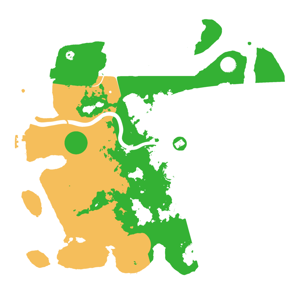 Biome Rust Map: Procedural Map, Size: 3500, Seed: 902447299