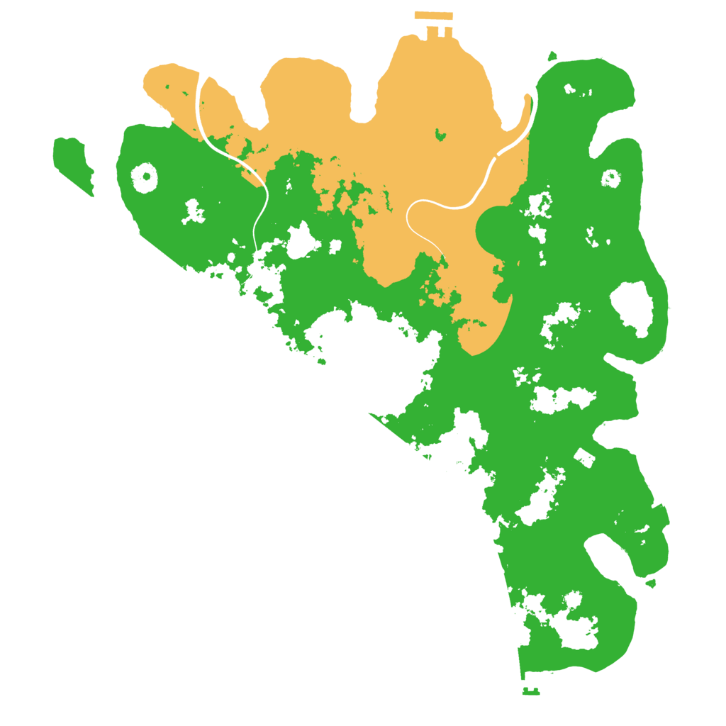 Biome Rust Map: Procedural Map, Size: 3850, Seed: 1506981527