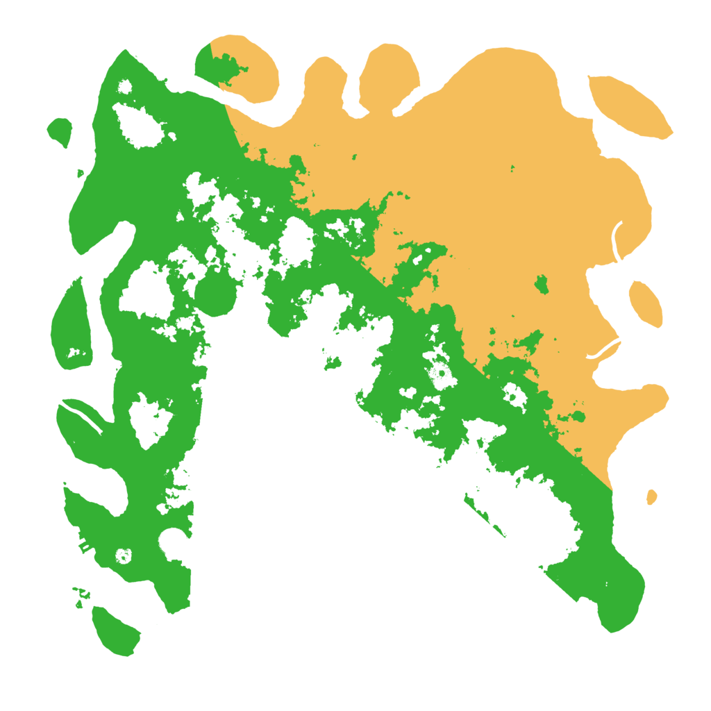 Biome Rust Map: Procedural Map, Size: 4500, Seed: 872569343