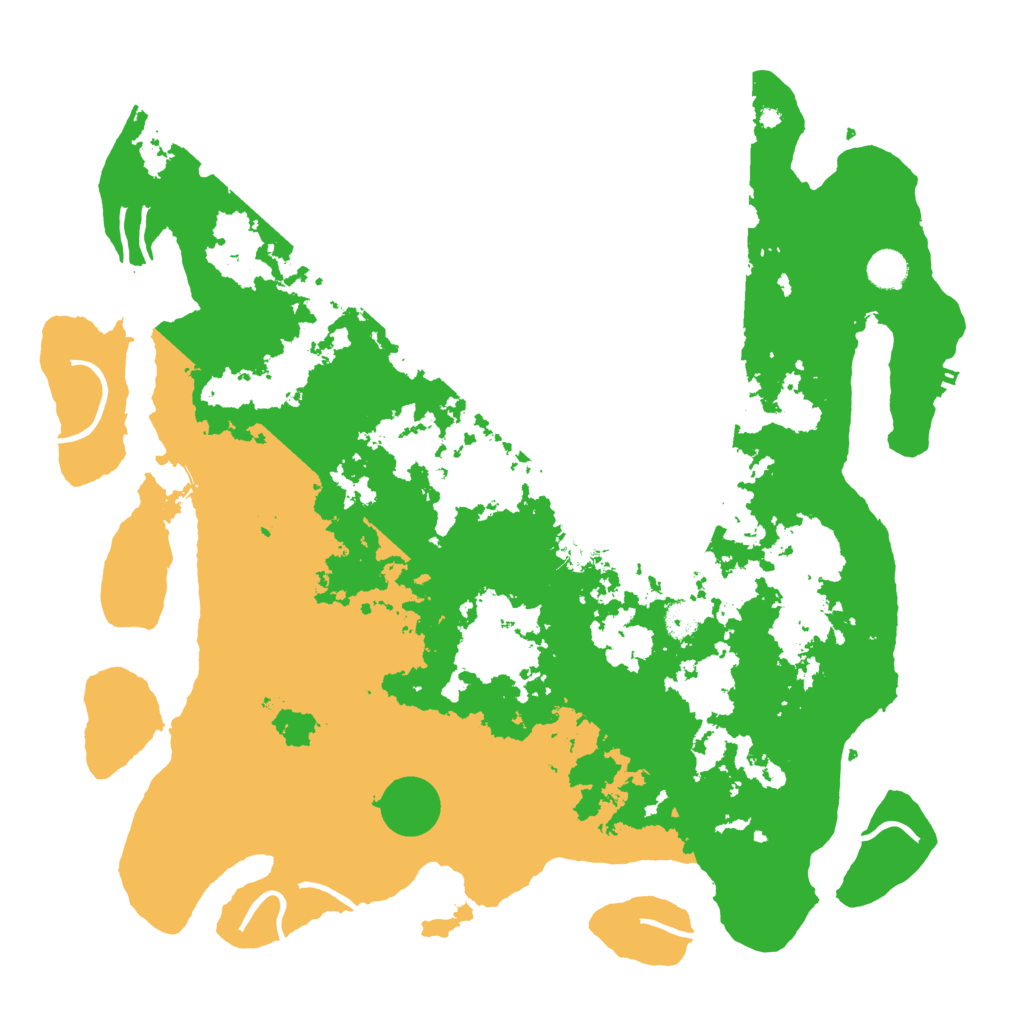 Biome Rust Map: Procedural Map, Size: 4500, Seed: 1374915872