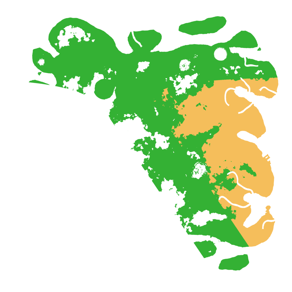 Biome Rust Map: Procedural Map, Size: 4000, Seed: 453697
